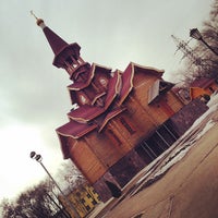 Photo taken at Храм Успения Божьей Матери by Slava S. on 3/29/2014