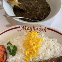 Photo taken at Maykadeh Persian Cuisine by Amir Q. on 11/29/2019