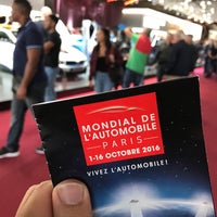 Photo taken at Paris Motor Show 2016 by Amir Q. on 10/4/2016