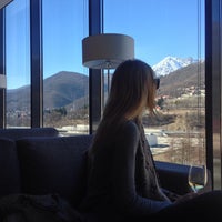 Photo taken at Mont Yard Hotel by Nastya on 2/23/2015