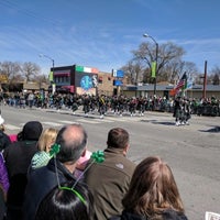 Photo taken at Southside Irish Parade Route by James P. on 3/12/2017