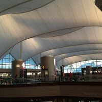 Photo taken at Denver International Airport (DEN) by Celeste M. on 7/8/2013