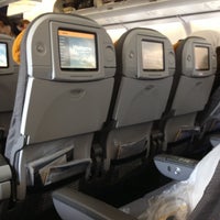 Photo taken at Lufthansa Flight LH 505 by Bruno R. on 11/10/2012
