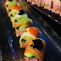 Photo taken at KU Sushi &amp;amp; Japanese Cuisine by amy f. on 4/5/2018