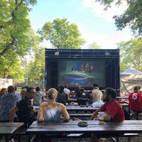 Foto diambil di Zahrádky a restaurace Riegrovy sady – Park Café oleh Charles N. pada 6/18/2018