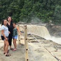 Photo taken at Cumberland Falls State Resort Park by Gina M. on 7/10/2016