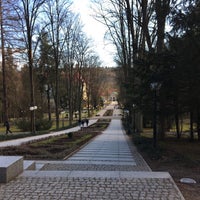 Photo taken at Polanica-Zdrój by Paweł P. on 1/30/2018