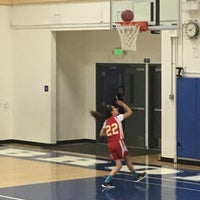 Photo taken at St Thomas More Catholic School Basketball Court by Jim A. on 3/10/2018