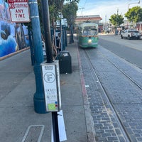 Photo taken at F- Streetcar First Stop- Beach &amp;amp; Jones by Anthony J. on 6/9/2023