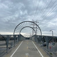 Photo taken at Baum Bicycle Bridge by Anthony J. on 2/26/2024
