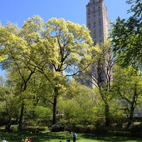 Photo taken at Central Park South by Flávio C. on 5/4/2013