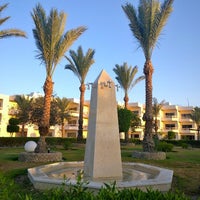 Photo taken at Aqua at Hilton Hurghada Long Beach Resort by Владимир И. on 6/12/2015