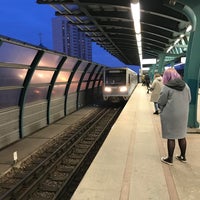 Photo taken at metro Bulvar Admirala Ushakova by Данька S. on 3/9/2020