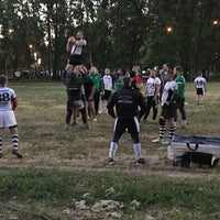 Photo taken at Регбийное поле «Торпедо» by Данька S. on 6/28/2018