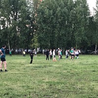 Photo taken at Регбийное поле «Торпедо» by Данька S. on 7/12/2018