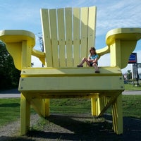 Big yellow chair hot sale