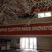 Photo taken at Campus Cluster Paris Innovation by J.D. C. on 2/7/2018