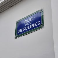 Photo taken at Rue Des Ursulines by J.D. C. on 9/25/2019