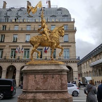 Photo taken at Statue Équestre de Jeanne d&amp;#39;Arc by J.D. C. on 12/21/2022