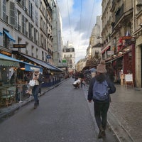 Photo taken at Rue de Buci by J.D. C. on 12/9/2019