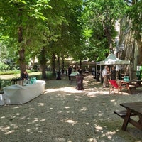 Photo taken at Le Jardin des Carmes by J.D. C. on 7/4/2019
