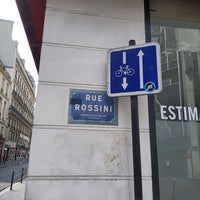 Photo taken at Rue Rossini by J.D. C. on 5/1/2022