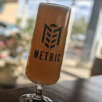 Photo taken at Metric Brewing by Drew D. on 10/9/2021