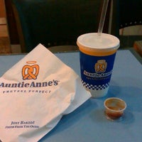 Photo taken at Auntie Anne&amp;#39;s by Marie Justine on 10/5/2012