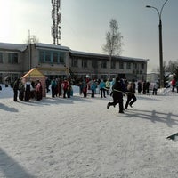 Photo taken at Лыжная база &amp;quot;Прикамье&amp;quot; by Антон Т. on 3/2/2014