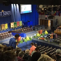 Photo taken at Memorial Athletic &amp; Convocation (MAC) Center by Joanne M. on 5/14/2016