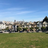 Photo taken at Alamo Square by iBao on 1/30/2018