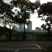 Photo taken at Singapore Poly Sports Complex by Max M. on 10/26/2012