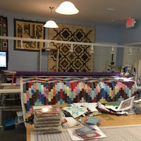 Photo taken at Quarry Quilts and Yarn by JJ N. on 9/29/2016