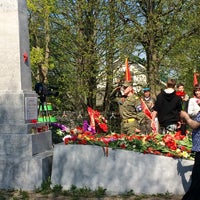 Photo taken at Памятник by Ann K. on 5/9/2016