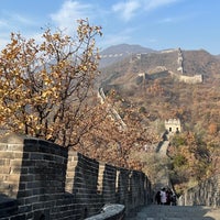 Photo taken at The Great Wall at Mutianyu by Josh C. on 11/20/2023