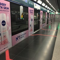 Photo taken at Beauty World MRT Station (DT5) by Nalin N. on 8/7/2017