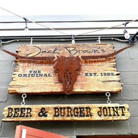 Photo taken at Jack Brown&amp;#39;s Beer &amp;amp; Burger Joint by Dave C. on 11/8/2022