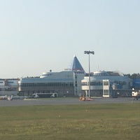 Photo taken at Khanty-Mansiysk International Airport (HMA) by Eva K. on 8/15/2019