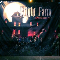 Photo taken at Fright Farm by Abdullah A. on 11/1/2018