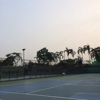 Photo taken at Suan Saen Saeb Tennis Court by In N. on 3/15/2014