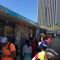 Photo taken at The Surfer Taco Truck by Michael L. on 4/6/2014