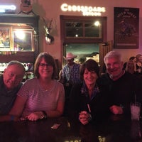 Photo taken at Crossroads Steakhouse &amp;amp; Saloon by Doree T. on 4/9/2017