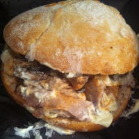 Photo taken at Porchetta &amp;amp; Co. by jade on 11/18/2012