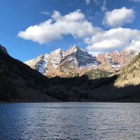 Photo taken at Maroon Bells Guide &amp;amp; Outfitters by Dan M. on 10/16/2016