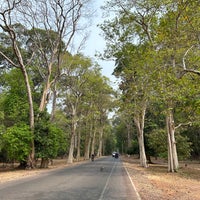 Photo taken at Angkor Thom by Soo Young A. on 3/29/2024