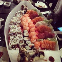 Photo taken at Sushi Take by Katia M. on 9/30/2012
