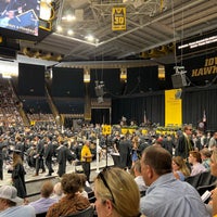 Photo taken at Carver-Hawkeye Arena by Amanda D. on 5/14/2022
