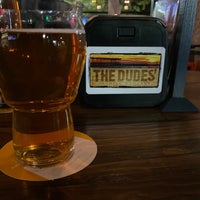 Photo taken at The Dudes&amp;#39; Brewing Company (Valencia, CA) by Allan K. on 10/20/2019