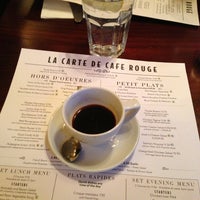 Photo taken at Café Rouge by Rob R. on 4/3/2013