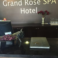 Photo taken at Grand Rose Spa Hotel by Kristine S. on 8/12/2016